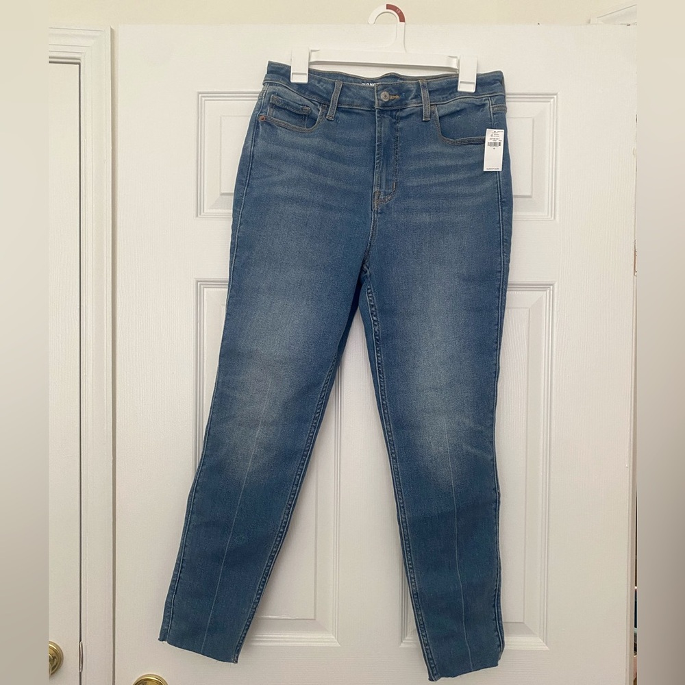 Old Navy Women’s Extra High-Rise Rockstar Super Skinny Jeans | Size 10